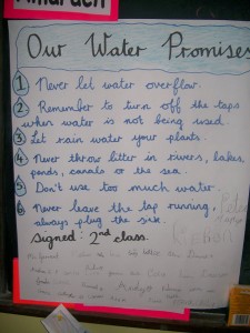 water promises